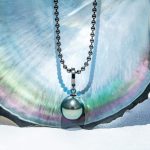 collier élégant perle de tahiti alizee