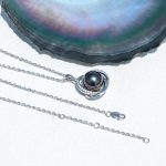 collier élégant perle de tahiti kowhai