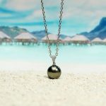 collier élégant perle tahitienne