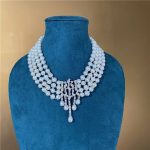 collier élégant perles de culture