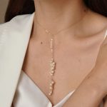 collier élégant perles de culture
