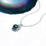 collier élégant perles de tahiti