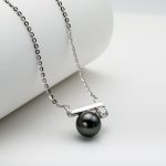 collier élégant perles de tahiti rosine