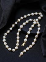 collier en argent 925 avec perles