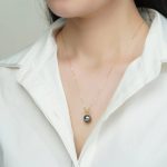 collier en or perle de tahiti