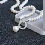 collier en perles d'eau douce
