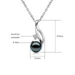 collier en perles de tahiti amor