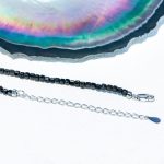 collier en plaqué or avec perle de Tahiti