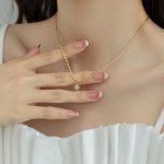 collier Kora plaqué or 18K