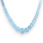 collier perle bleu ciel