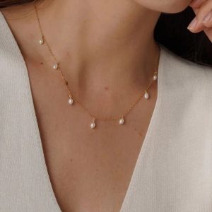 collier perle de culture milagros
