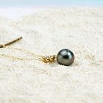 collier perle de tahiti unique