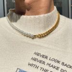 collier perle et chaine