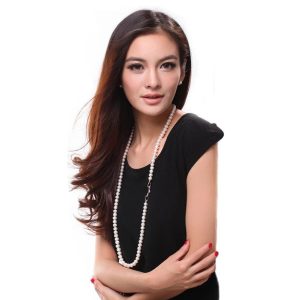 collier perle femme