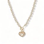 collier perle vintage
