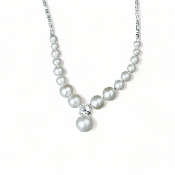 collier perles mariage