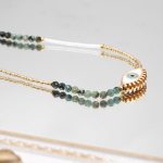 collier perles tendance été