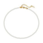 edgar - collier perle ras de cou homme