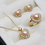 ensemble bijou perle blanche