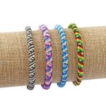 lot de bracelets brésiliens d'amitié tissés à la main