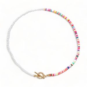 paloma - collier perle de rocaille colorées