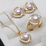 parure bijoux femme perle