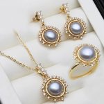 parure mariage perle blanche