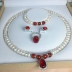 parure Rosalie avec pendentif