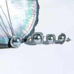 pendant argent avec perle de Tahiti