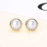 boucle d'oreille argentée femme