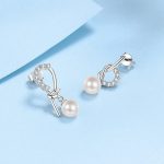 pendentif boucle d'oreille perle de culture