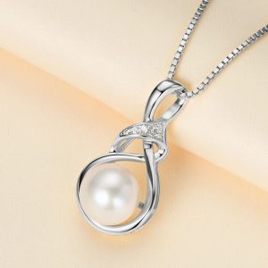 pendentif en perle de culture