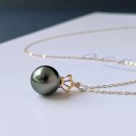 pendentif or avec perle de Tahiti