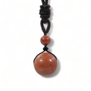 savannah - collier perle marron