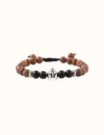 shamballa en bois noir