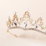 accessoire cheveux diadème perles et strass