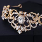 accessoire cheveux doré strass