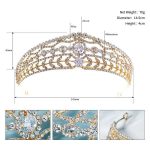 bijou de tête zircon dorée