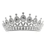 couronne argentée pour mariage