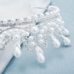 couronne avec perles