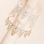 couronne de perles et strass