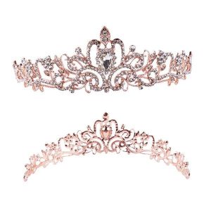 diadème enfant - lina - rose gold