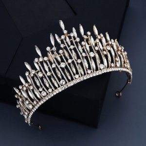diadème long élégant